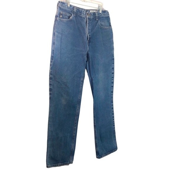 Carhartt jeans size 36x32 medium wash.​ - Picture 2 of 7